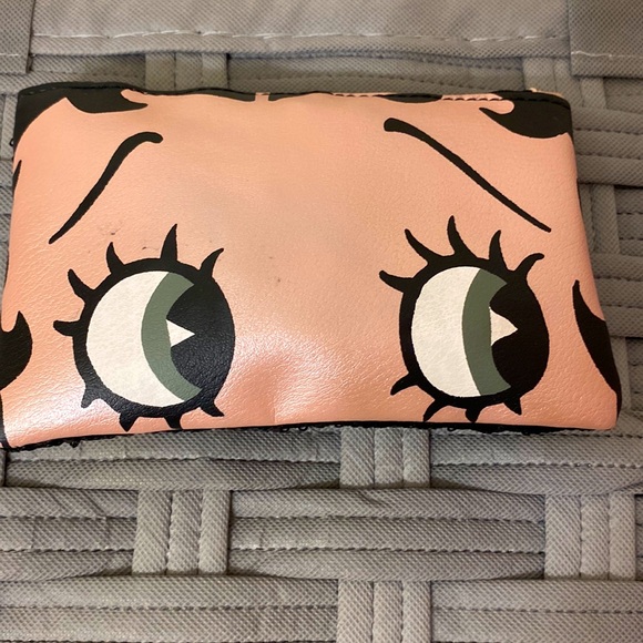 Ipsy BETTY BOOP Glam Black Sequined Makeup Pouch - Picture 3 of 7